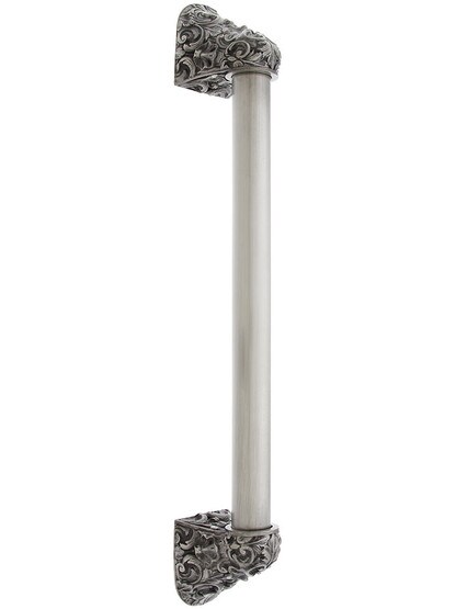 12 inch Queensway Appliance Pull With Smooth Bar in Antique Pewter.